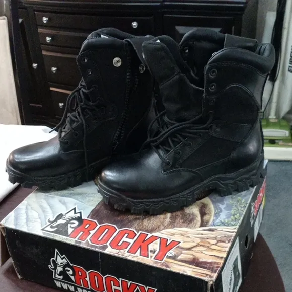 Rocky Black Tactical Boots