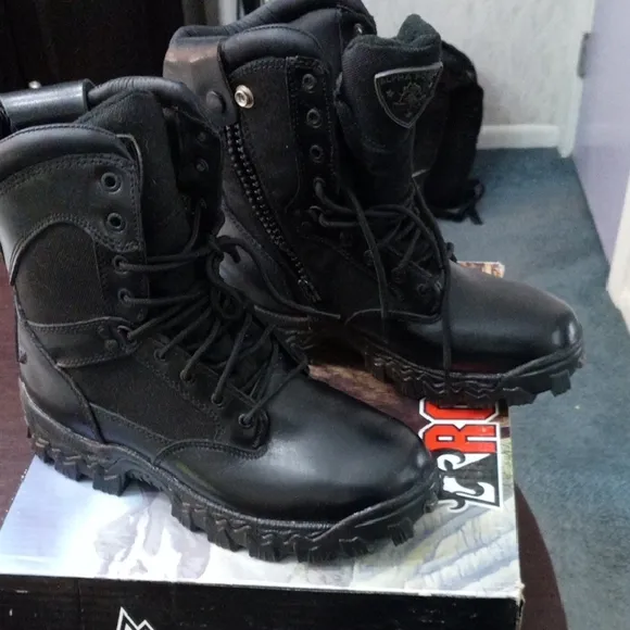 Rocky Black Tactical Boots