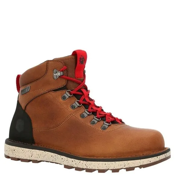 Rocky Men's Legacy 32 6&quot; Waterproof Soft Toe Boots - Brown - RKS0538