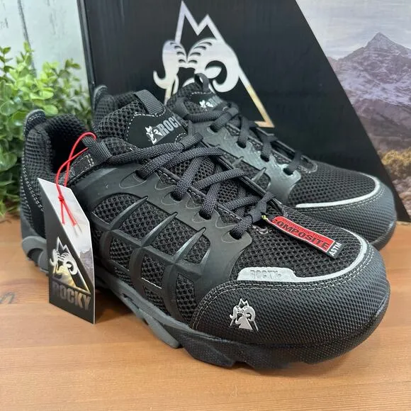 Rocky Men's Trailblade Composite Toe Waterproof Athletic Work Shoes Size 9.5W
