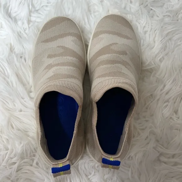 Rothy’s Sand Camo Chelsea Bootie - Size 6.5