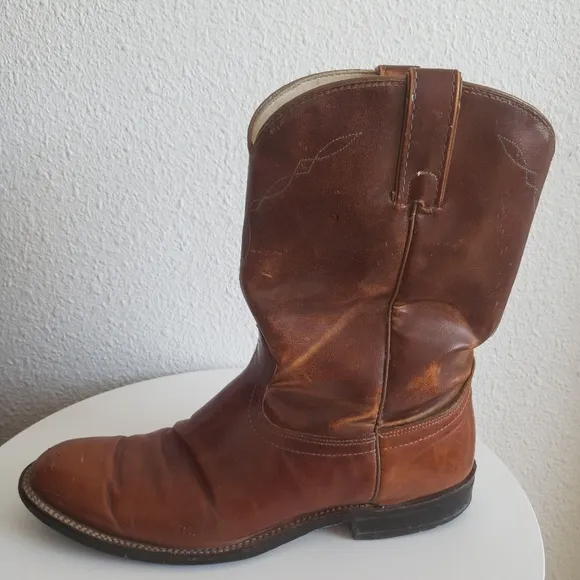 Roy Сooper Western Cowboy Leather Upper Men Boots