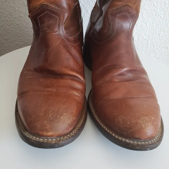 Roy Сooper Western Cowboy Leather Upper Men Boots