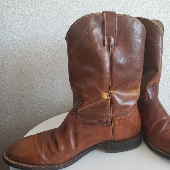Roy Сooper Western Cowboy Leather Upper Men Boots