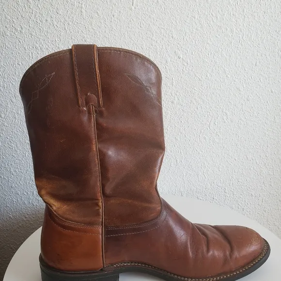 Roy Сooper Western Cowboy Leather Upper Men Boots