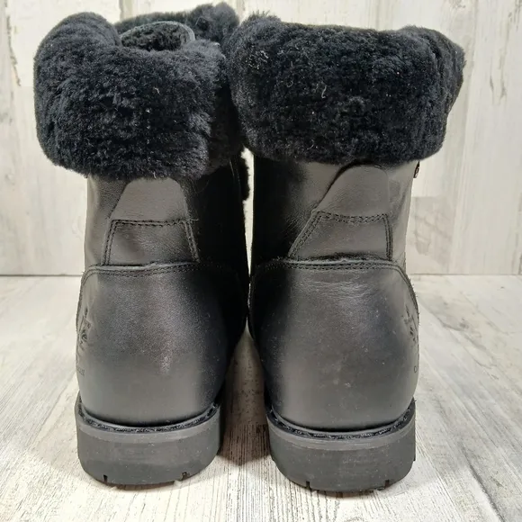 Royal Canadian Lenoir Triple Black Waterproof Insulated Winter Boots #1182