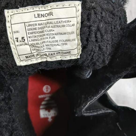 Royal Canadian Lenoir Triple Black Waterproof Insulated Winter Boots #1182