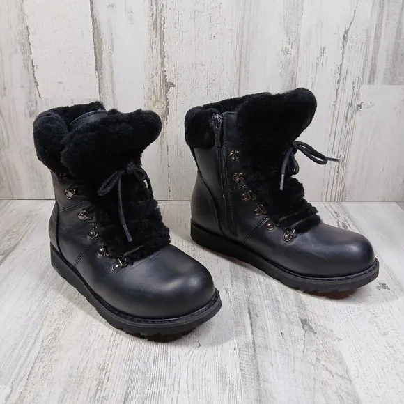 Royal Canadian Lenoir Triple Black Waterproof Insulated Winter Boots #1182