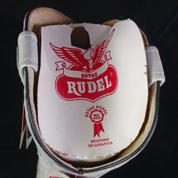 Rudel NWT Blue Men Cowboy Boots.