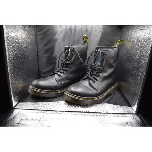 Rugged Leather combat Dr. Martin LOOK ALIKE  Lace-Up Boots Size 40=‎ W9/M7