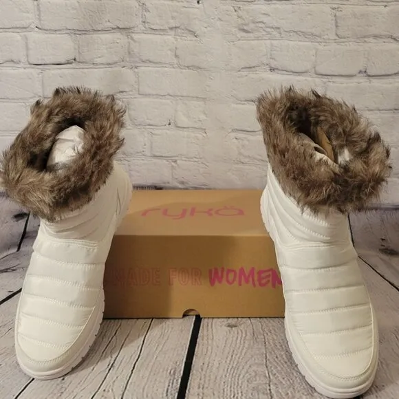 Ryka Womens Suzy Fur Boot