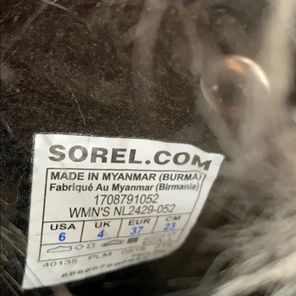 SALE❤️ SOREL Joan of Arctic Winter Snow Boots NEW Fur Cuff Lace Up Waterproof