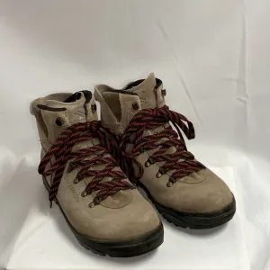 Salomon Mountaineering Contagrip Outdoor Hiking Boots Suede Tan Size 7.5