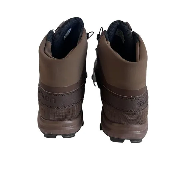 Salomon Speed Assault Tactical Hiking Boots Absolute Brown 379499 Mens Size 8.5