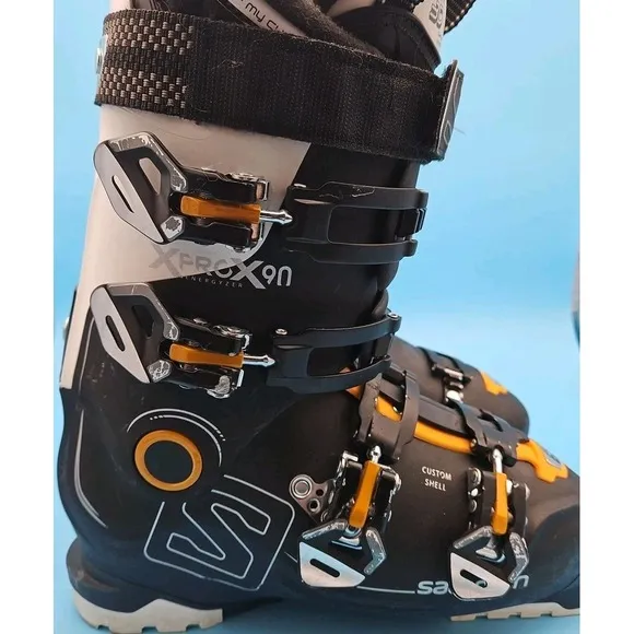 Salomon X Pro X90 Adult Mens Energyzer CS Snow Ski Boots 26/26.5 - Blue