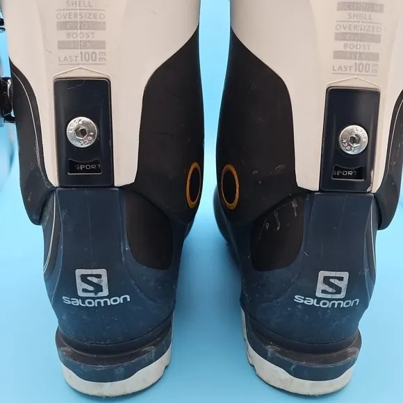 Salomon X Pro X90 Adult Mens Energyzer CS Snow Ski Boots 26/26.5 - Blue