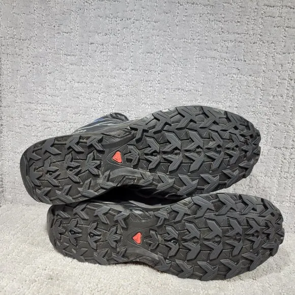 Salomon X Ultra Mid Ankle Aero Mens Size US 13 Black Waterproof Hiking Shoes