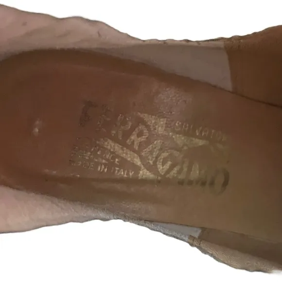 Salvatore Ferragamo‎ Brown Leather Chelsea Boots, Men's Size 5, Women's 7