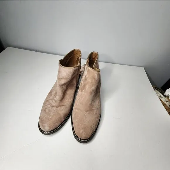 Sam Edelman New York Size 9 Pryce Cashmere Beige Ankle Booties B5068L