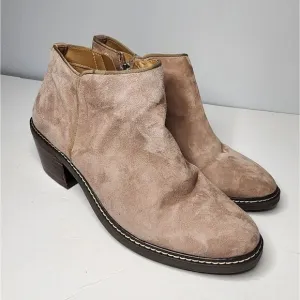 Sam Edelman New York Size 9 Pryce Cashmere Beige Ankle Booties B5068L