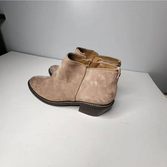 Sam Edelman New York Size 9 Pryce Cashmere Beige Ankle Booties B5068L