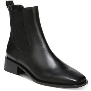 Sam Edelman Thelma Square Toe Women Sz 10 41 Ankle Leather Boots Black NEW