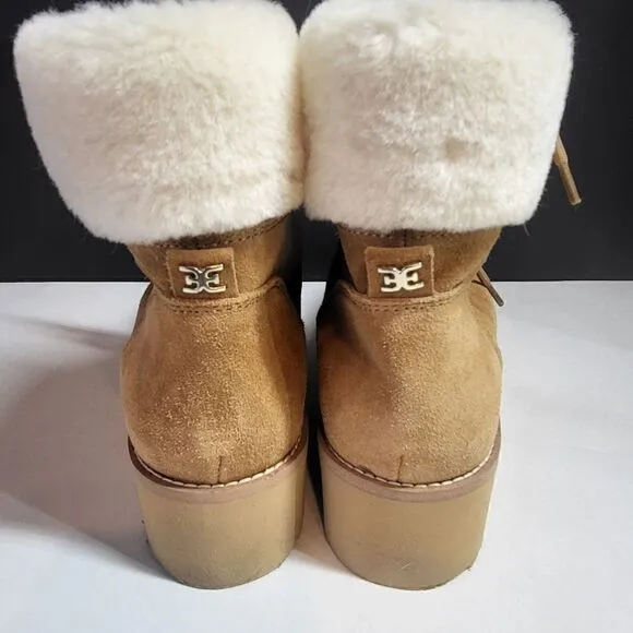 Sam Edelman Lace Up Ankle Boots