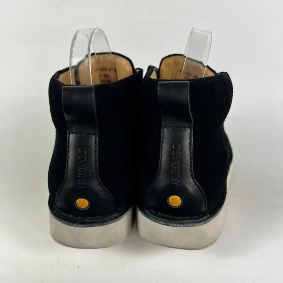 Samuel Hubbard Ankle Chukka Boots Men's 8.5 Black Suede Low Round Toe M1400-018