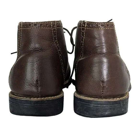 Sandro Moscoloni Leather Chukka Boot Men 10 Brazil Heritage Classic Professional