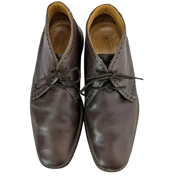 Sandro Moscoloni Leather Chukka Boot Men 10 Brazil Heritage Classic Professional