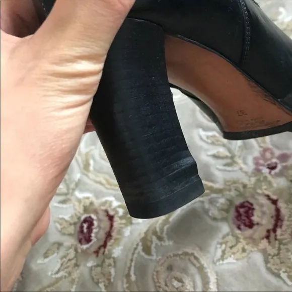 Santoni women fur boots