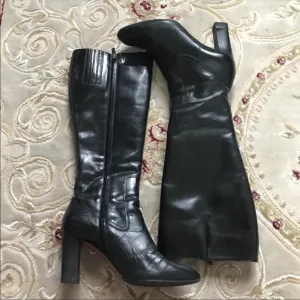 Santoni women fur boots