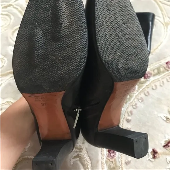 Santoni women fur boots