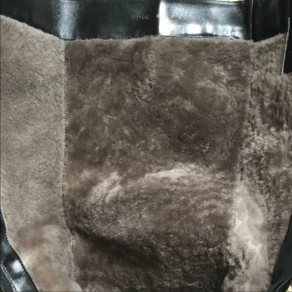 Santoni women fur boots