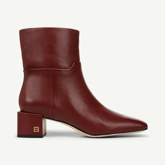 Sarto Flexa Fabiene Bootie Burgundy Size 9