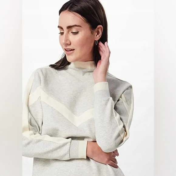 Scotch &amp; Soda Color Block Sweat Shirt Dress
