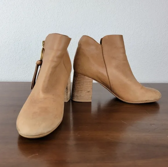 See By Chloe Louise Medium Ankle Boot Bootie 38.5/ 8.5