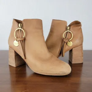 See By Chloe Louise Medium Ankle Boot Bootie 38.5/ 8.5