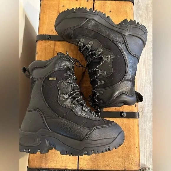 SHE Inferno Leather Hunting Boots Thinsulate Waterproof sz 9