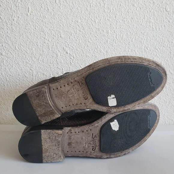 SHORO Handmade  Brown Leather Ankle Boots
