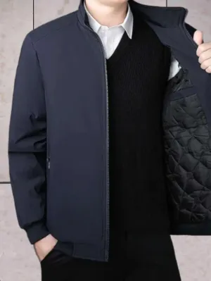 Silas - Stylish Thick Puffer Jacket for Men