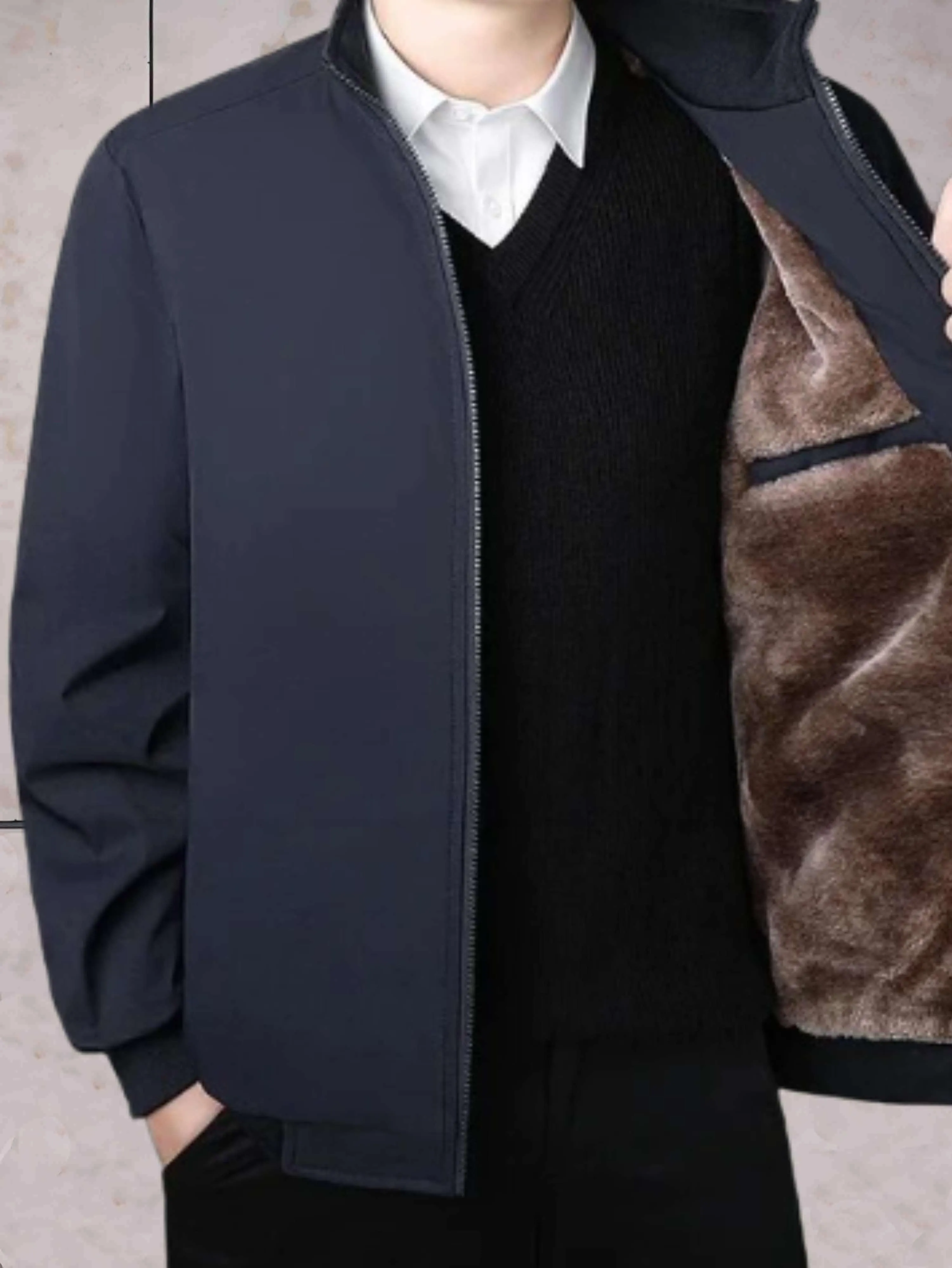 Silas - Stylish Thick Puffer Jacket for Men