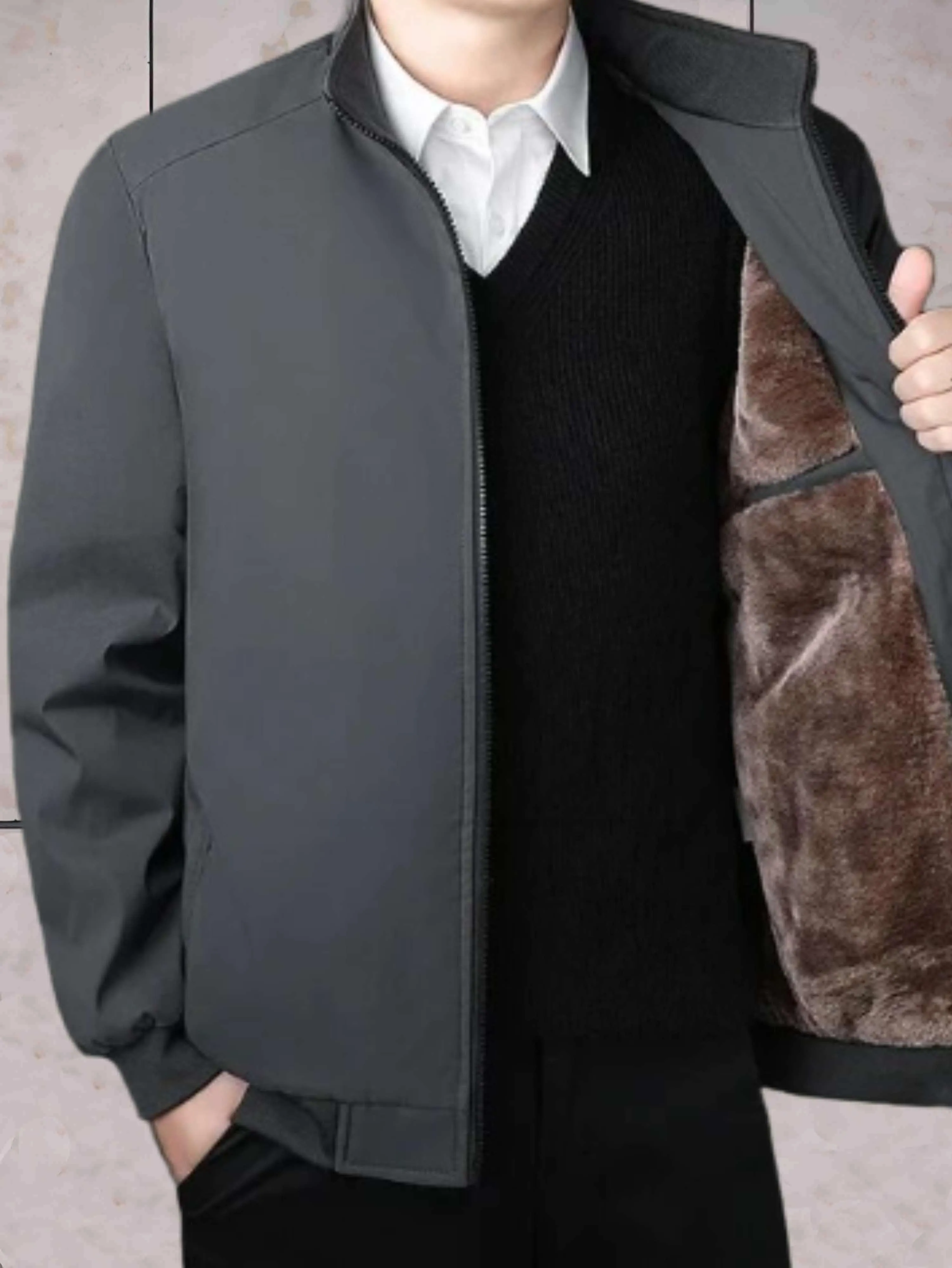 Silas - Stylish Thick Puffer Jacket for Men