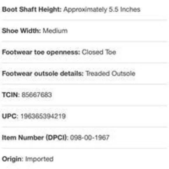 Size 10- Men's Rowan Snow Waterproof Winter Boots - All in Motion