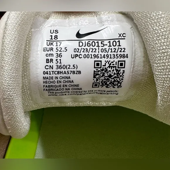 Size 18 - Nike Air Zoom GT Cut 2 Better You