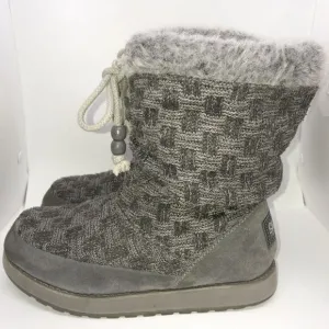 Skechers Australia Keepsakes Meadow Winter Boots Women's Size 6.5 Grey‎