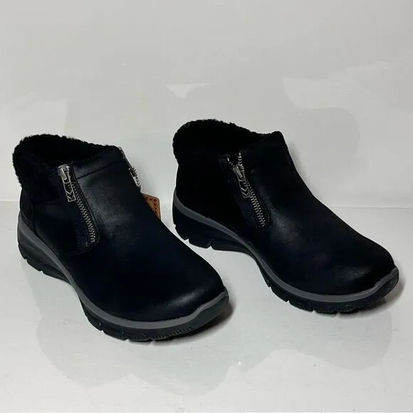 Skechers Easy Going Social Mode Water Repellent Vegan Ankle Boots