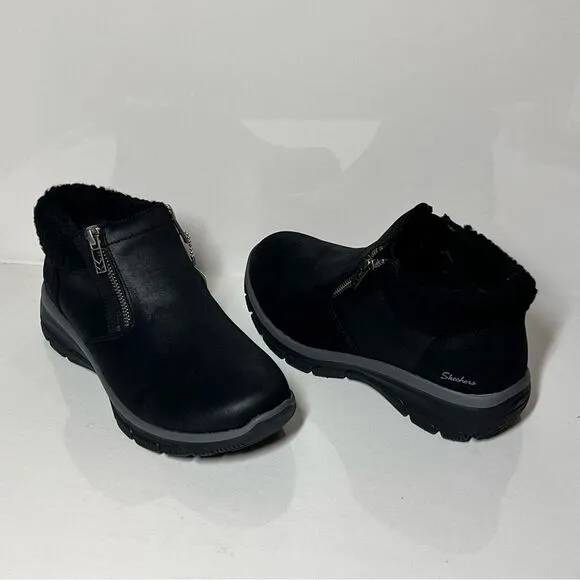 Skechers Easy Going Social Mode Water Repellent Vegan Ankle Boots