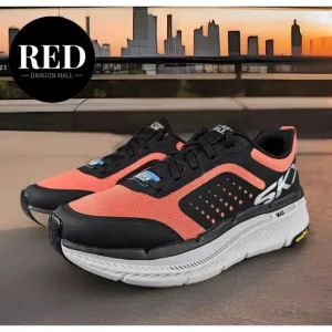 Skechers Max Cushioning Premier 2.0  Residence Black Orange Shoes - Men's Size 8