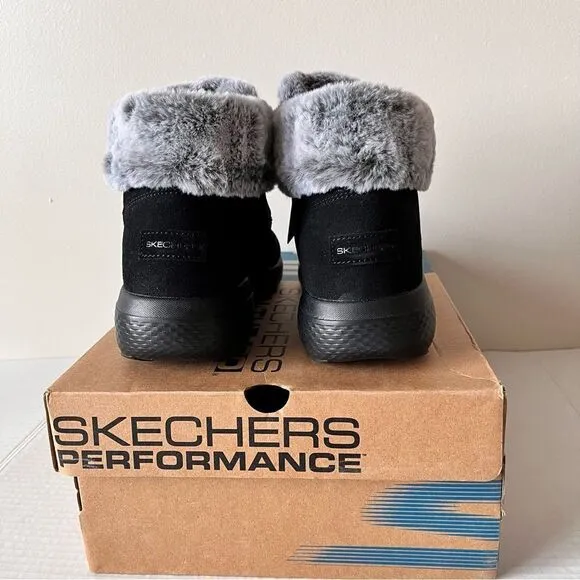 Skechers On-the-GO City 2 Winter Wishes Suede Ankle Boots